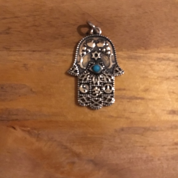 Jewelry - Sterling  Hamsa Pendant